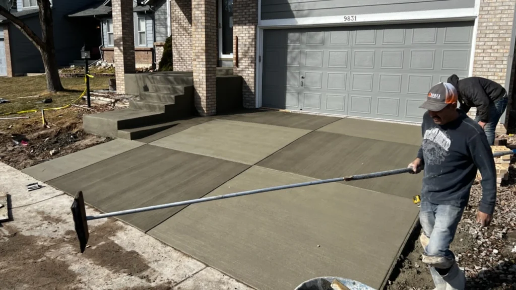 concrete driveway south jordan