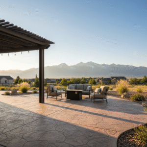 concrete patio south jordan