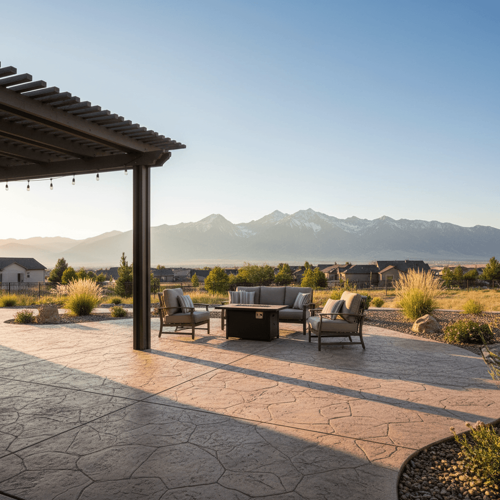 concrete patio south jordan