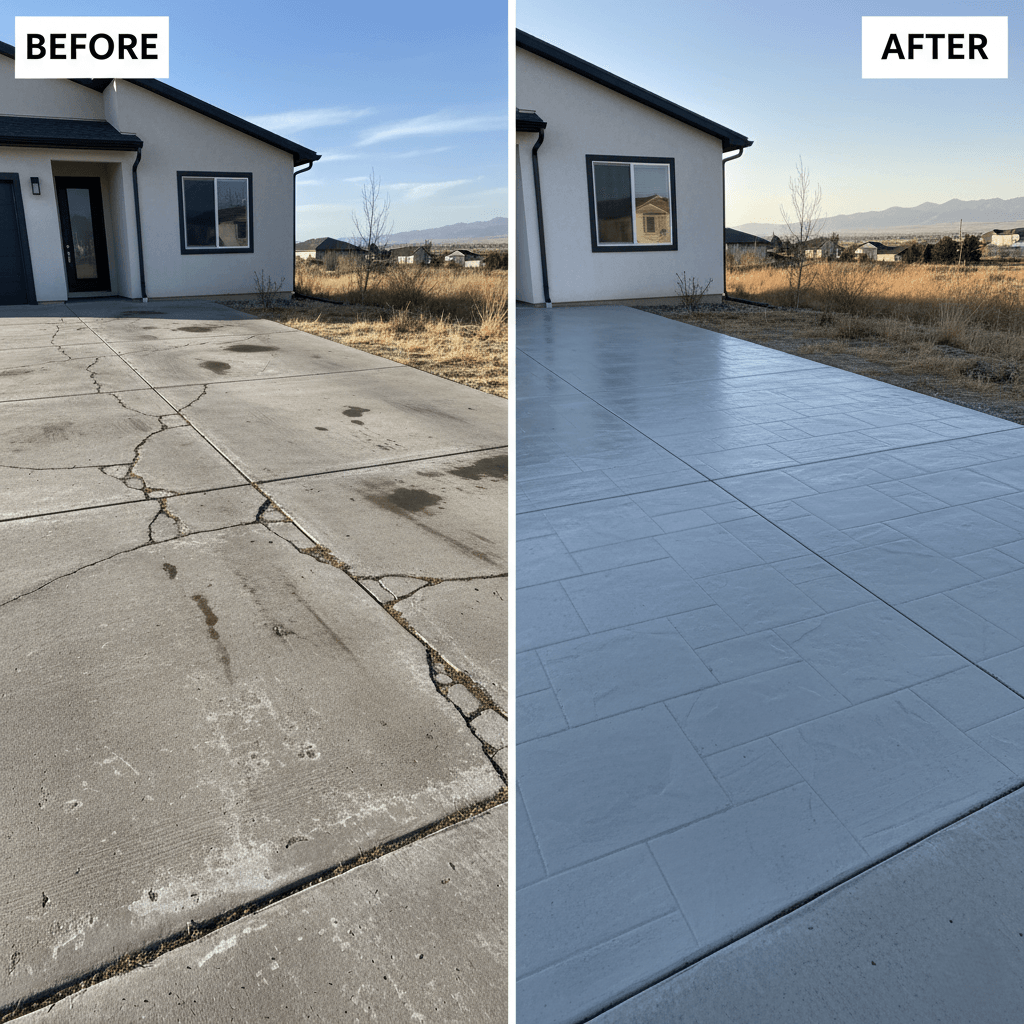 concrete resurfacing south jordan