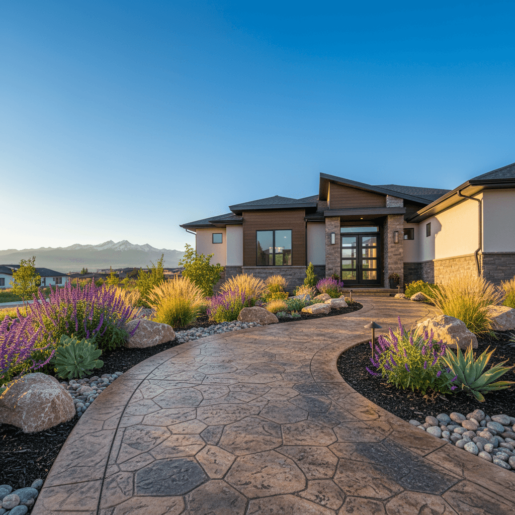 concrete walkway south jordan