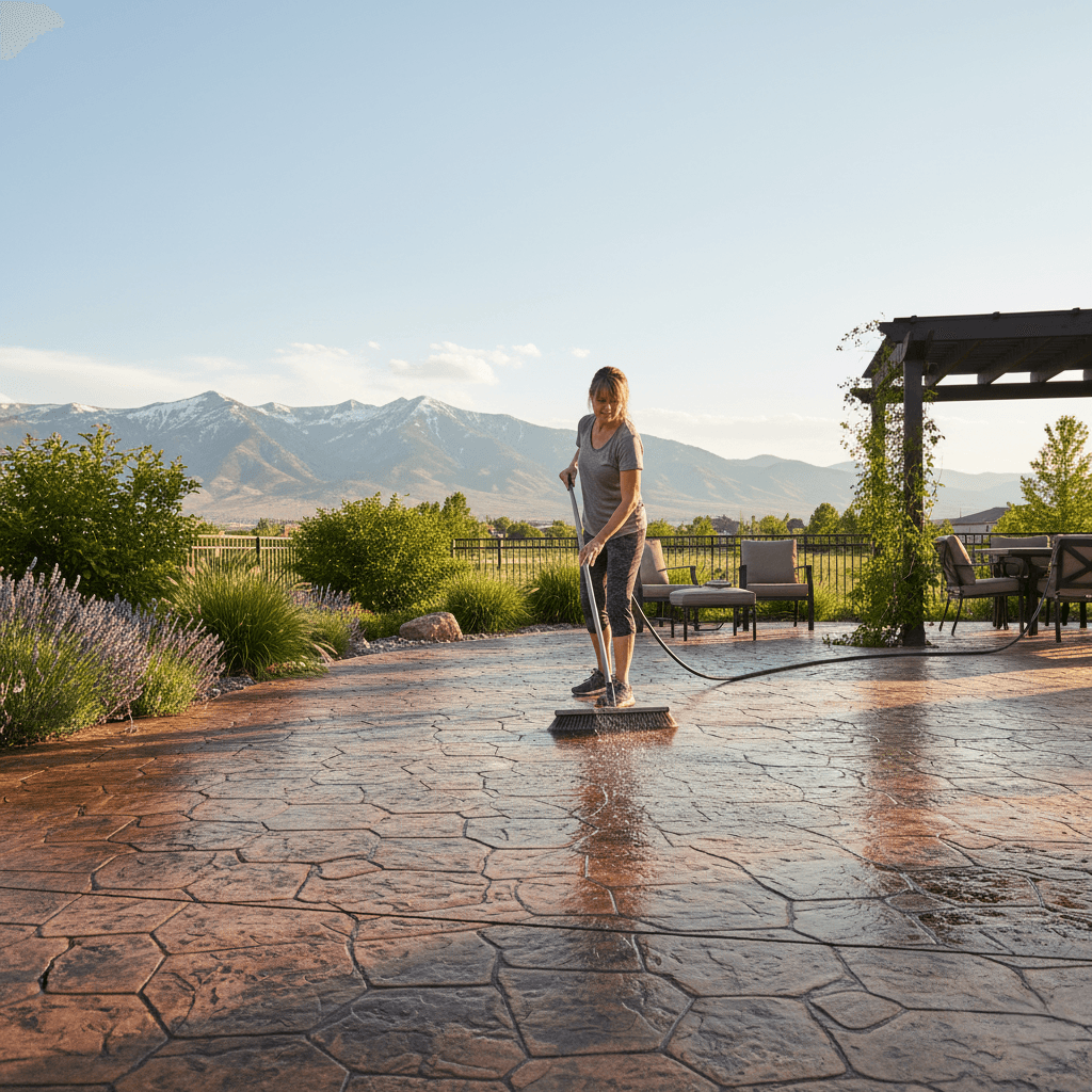 decorative concrete south jordan