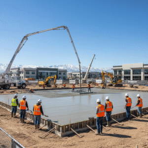 commercial concrete south jordan